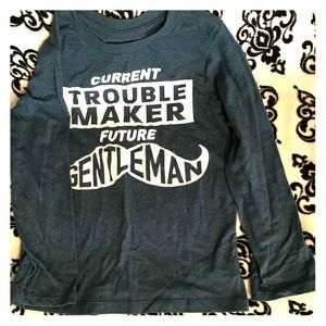 NWOT children’s place. 5T long sleeve boy shirt